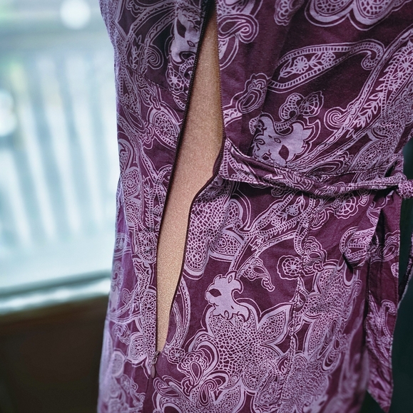 Esprit cotton paisley printed sun dress, size 6. - Picture 8 of 11